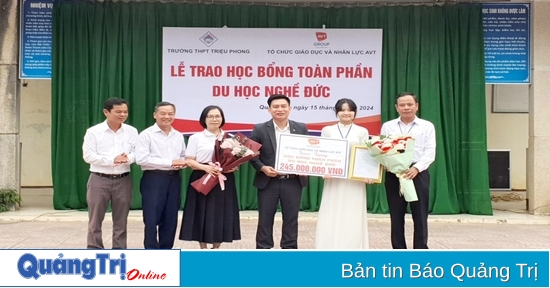 Em Ngô Thị Bích nhận học bổng toàn phần du học nghề Đức trị giá 245 triệu đồng