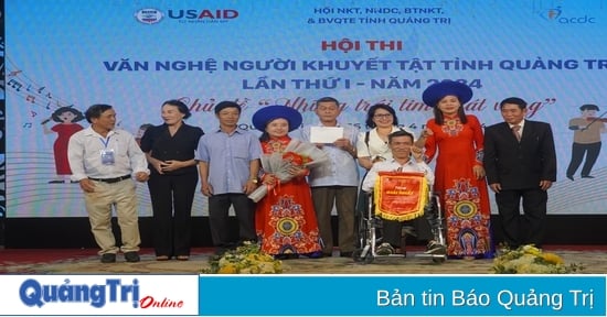  Hội thi văn nghệ người khuyết tật tỉnh Quảng Trị lần thứ I – năm 2024