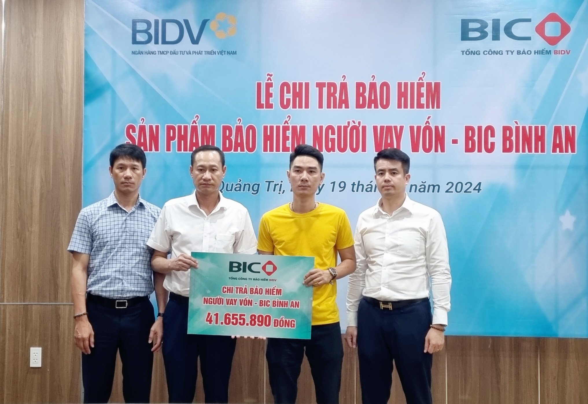 BIC giúp khách hàng an tâm trước mọi rủi ro