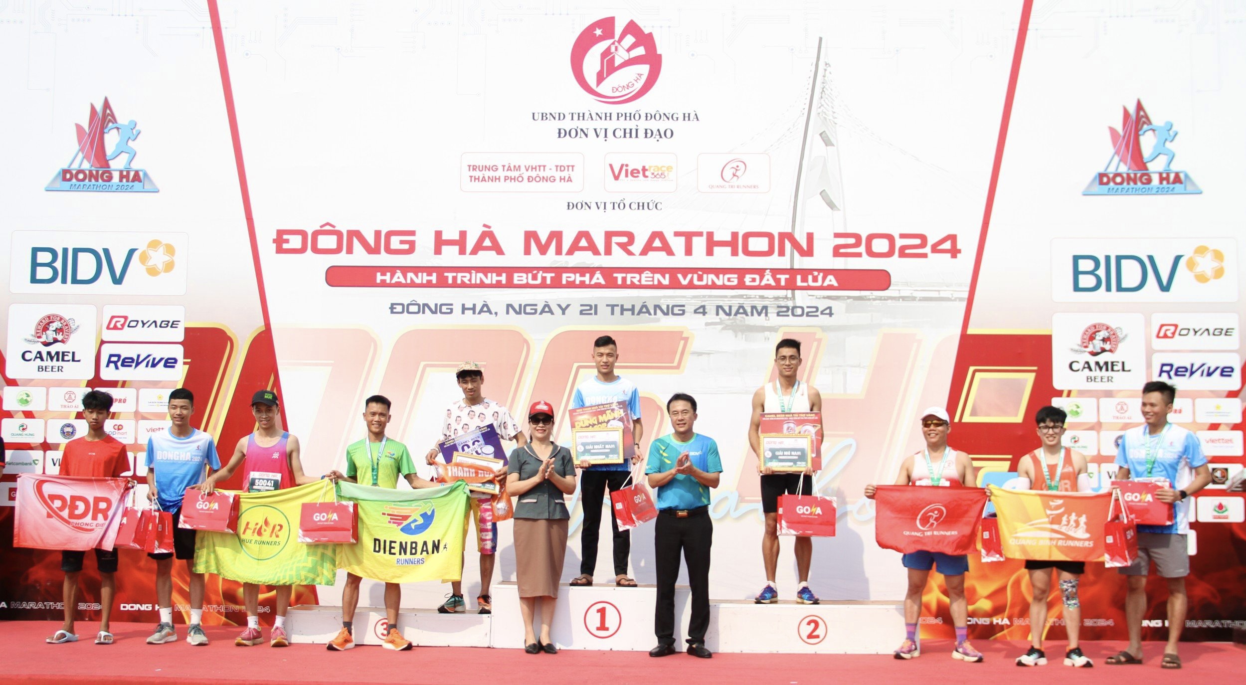 Giải chạy Marathon TP. Đông Hà năm 2024