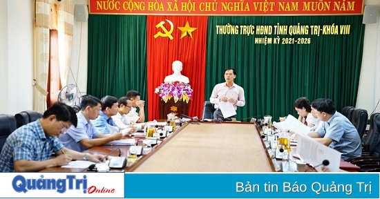 Thẩm tra dự thảo các nghị quyết trình kỳ họp thứ 24, HĐND tỉnh về lĩnh vực tài nguyên và môi trường