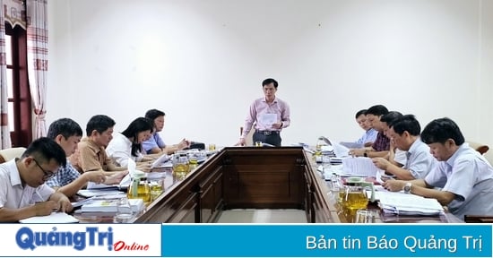 Ban Kinh tế - Ngân sách HĐND tỉnh làm việc với UBND TP. Đông Hà