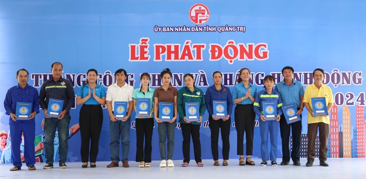 Phát động “Tháng Công nhân” và “Tháng Hành động về an toàn vệ sinh, lao động” năm 2024