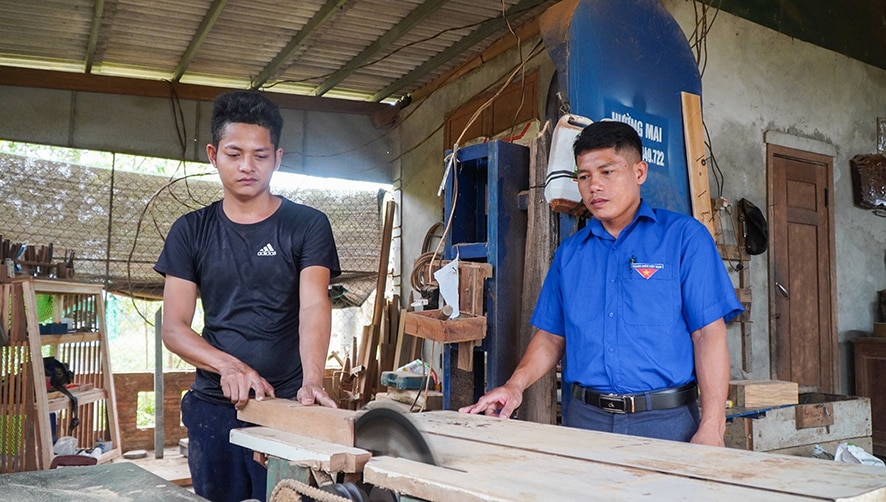 Đồng hành với thanh niên vùng khó Đakrông trong quá trình lập nghiệp