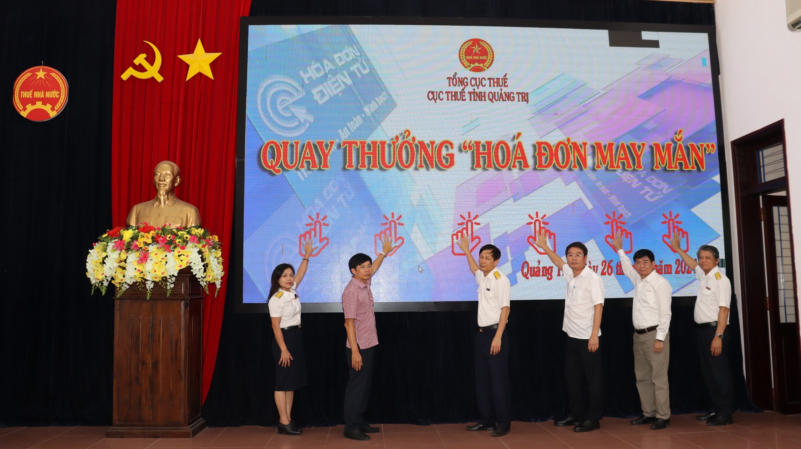 Quay thưởng “Hóa đơn may mắn” kỳ VIII, quý I năm 2024