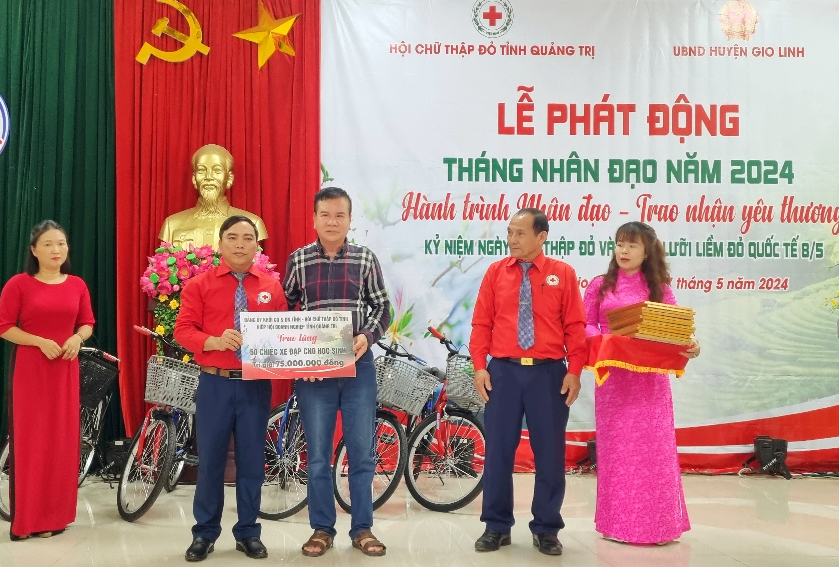 Phát động Tháng Nhân đạo năm 2024 với chủ đề “Hành trình nhân đạo – Trao nhận yêu thương”