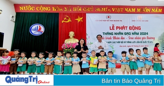 Phát động Tháng Nhân đạo năm 2024 với chủ đề “Hành trình nhân đạo – Trao nhận yêu thương”