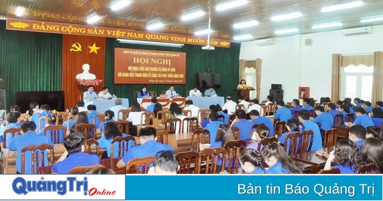 Ban Thường vụ Đảng ủy Khối Cơ quan và Doanh nghiệp tỉnh đối thoại với đoàn viên, thanh niên