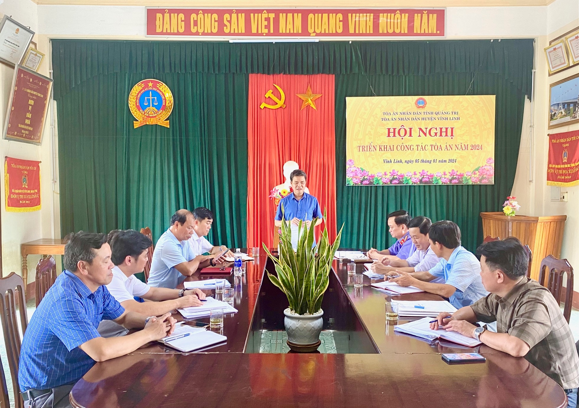 Giám sát công tác xét xử các vụ án hình sự giai đoạn 2020 - 2023 tại huyện Vĩnh Linh