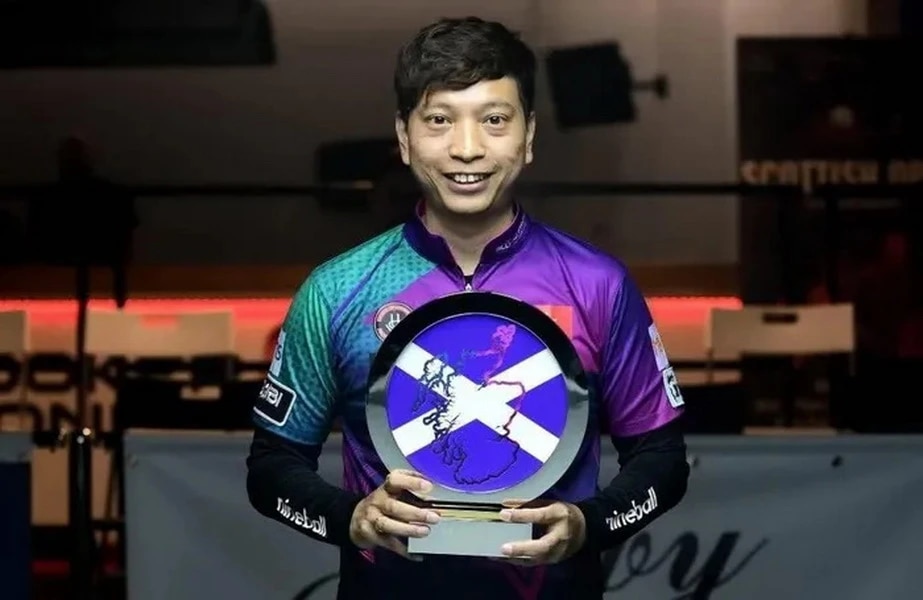 Billiards player Duong Quoc Hoang makes history for Vietnamese Billiards