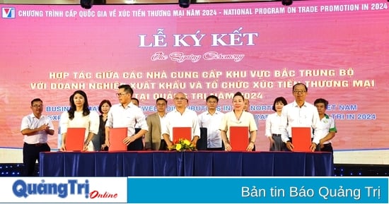 Kết nối giao thương giữa các nhà cung cấp khu vực Bắc Trung Bộ với doanh nghiệp xuất khẩu và tổ chức xúc tiến thương mại