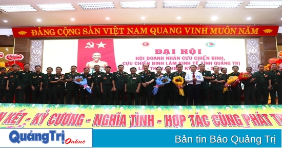 Đại hội Hội Doanh nhân Cựu chiến binh, Cựu chiến binh làm kinh tế tỉnh Quảng Trị lần thứ I, nhiệm kỳ 2024