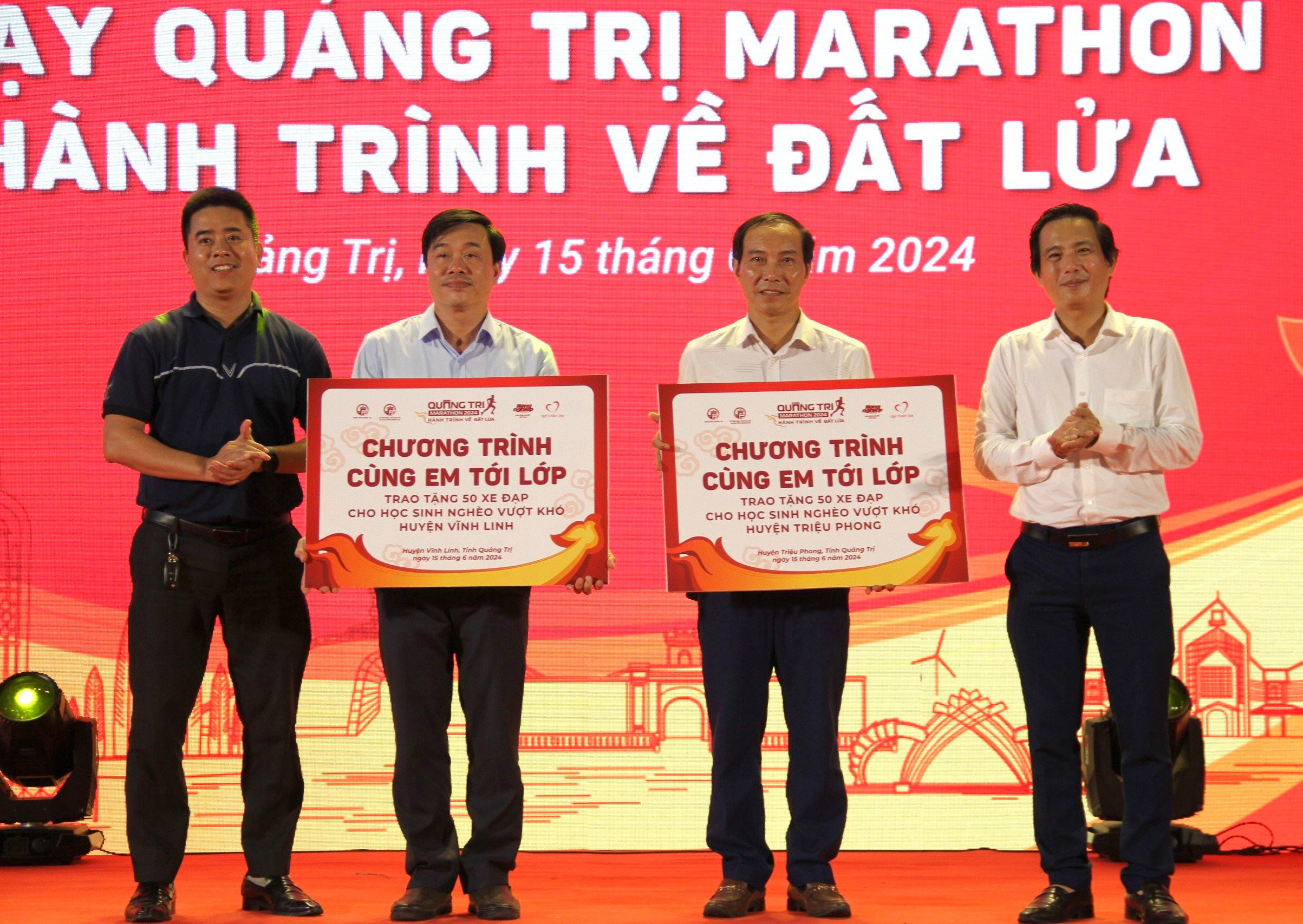 Khai mạc Giải chạy Quảng Trị Marathon năm 2024 – Hành trình về Đất lửa