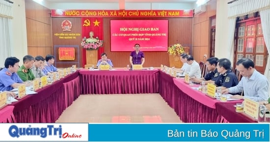 Réunion des agences de coordination de la province de Quang Tri au deuxième trimestre 2024