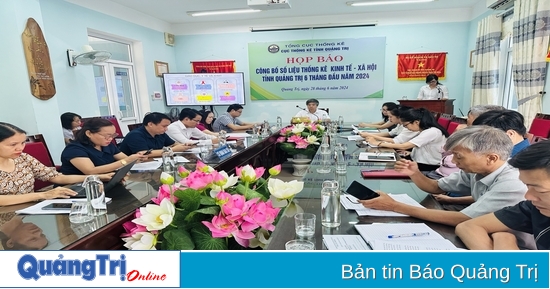 Announcing socio-economic statistics of Quang Tri province in the first 6 months of 2024