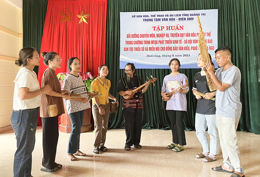 Góp phần lan tỏa văn hóa truyền thống đặc sắc của dân tộc