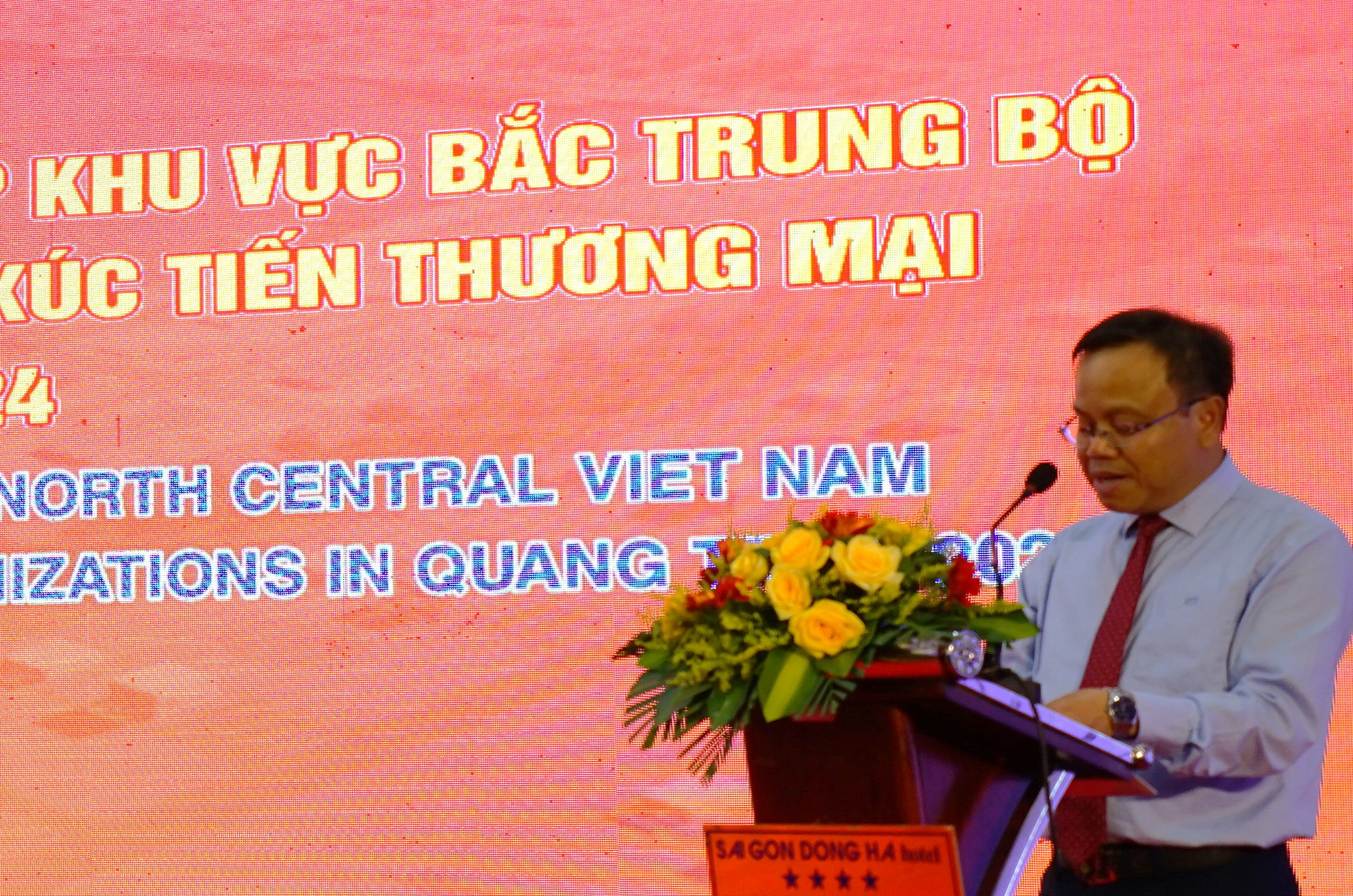 Kết nối giao thương giữa các nhà cung cấp khu vực Bắc Trung Bộ với doanh nghiệp xuất khẩu và tổ chức xúc tiến thương mại 