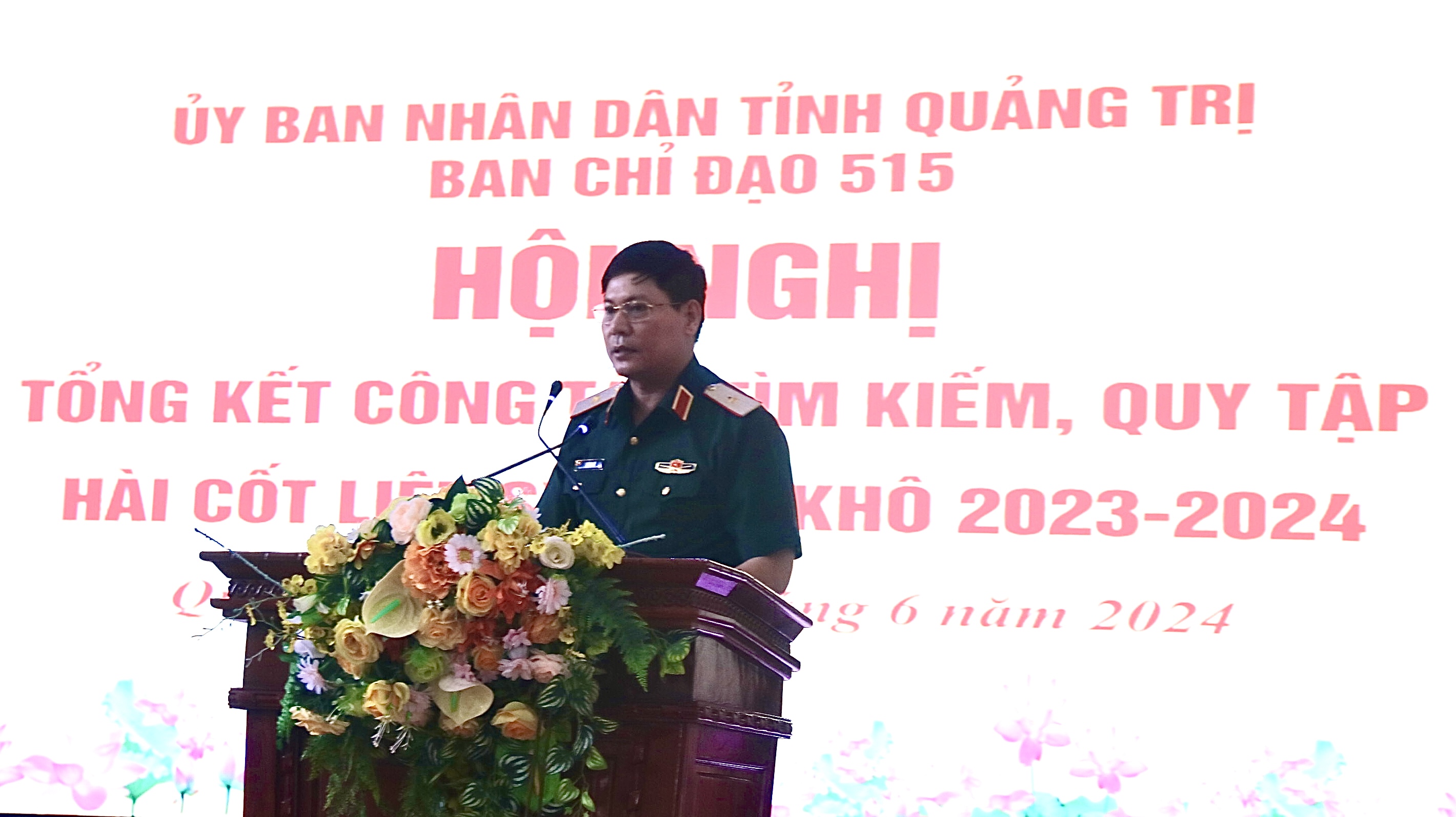 Tổng kết công tác tìm kiếm, quy tập hài cốt liệt sĩ mùa khô 2023 - 2024