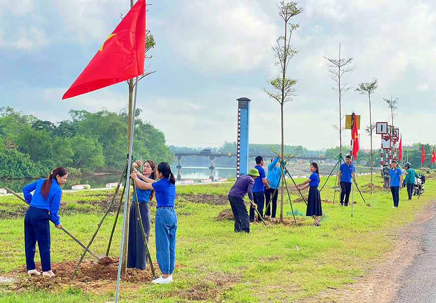 Vượt khó để xây dựng nông thôn mới kiểu mẫu