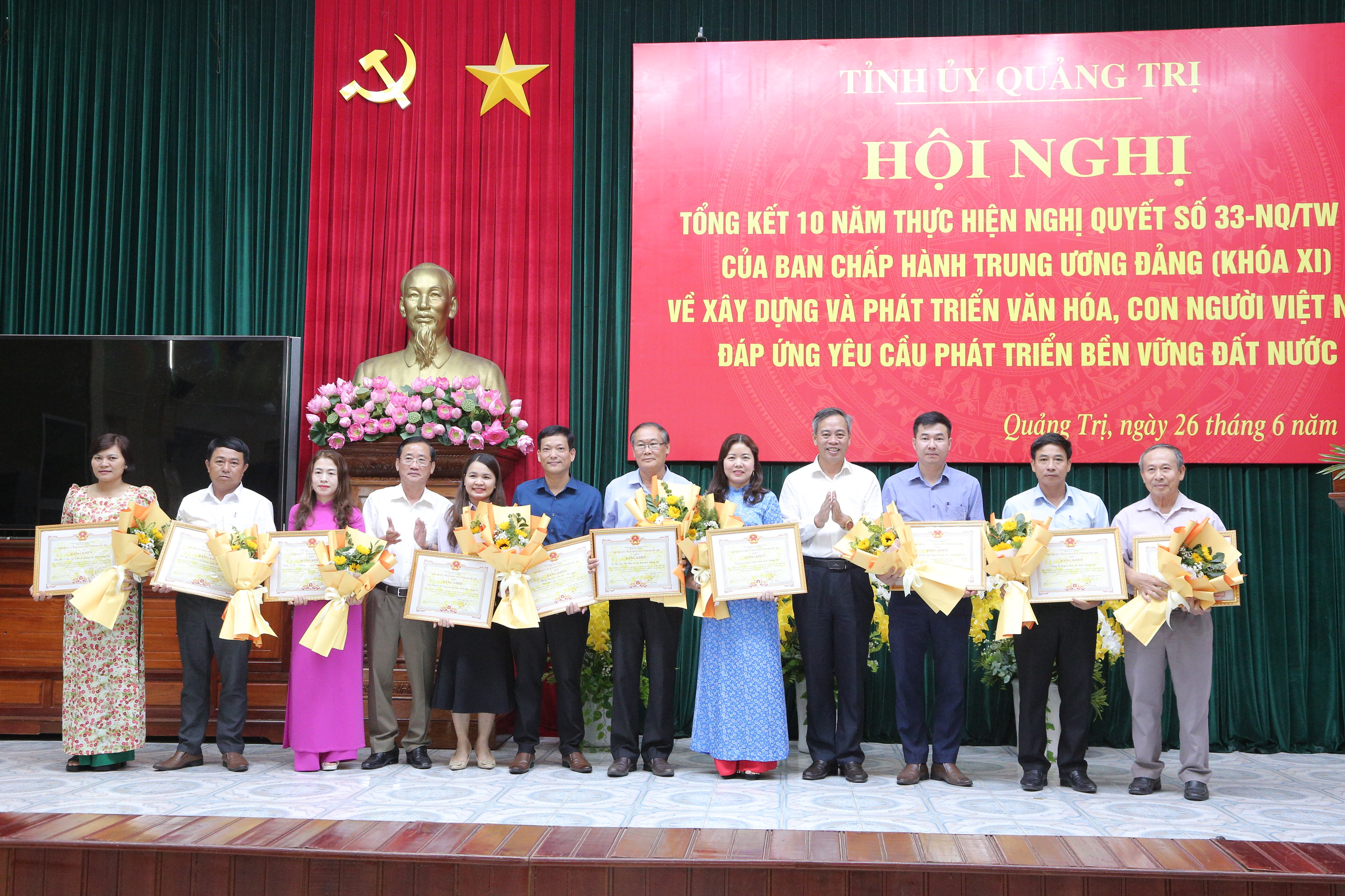 Phó Bí thư Thường trực Tỉnh ủy, Chủ tịch HĐND tỉnh Nguyễn Đăng Quang: Xây dựng nền văn hóa và con người Quảng Trị phát triển toàn diện