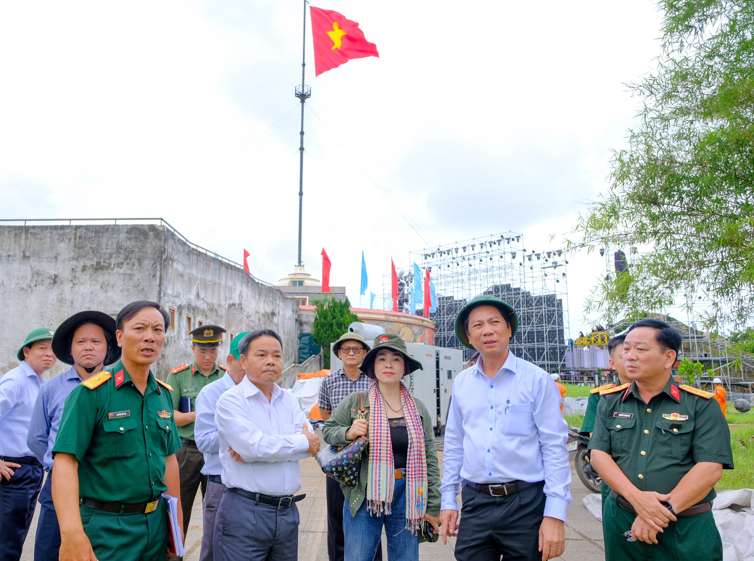 Kiểm tra công tác chuẩn bị tổ chức các chương trình “Vĩ tuyến 17 – Khát vọng hòa bình” và “Ước nguyện hòa bình”