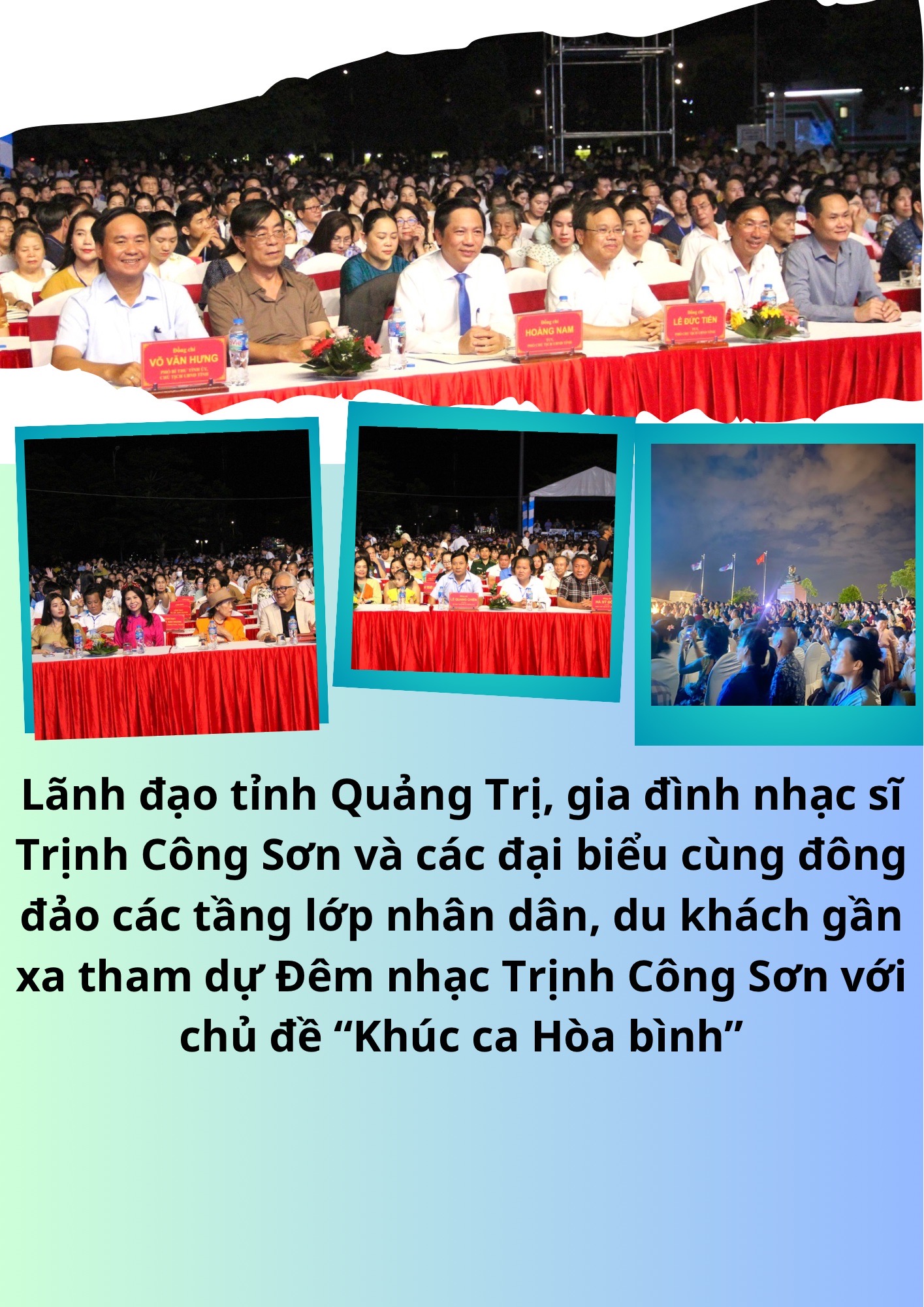 Đêm nhạc Trịnh Công Sơn “Khúc ca Hòa bình”