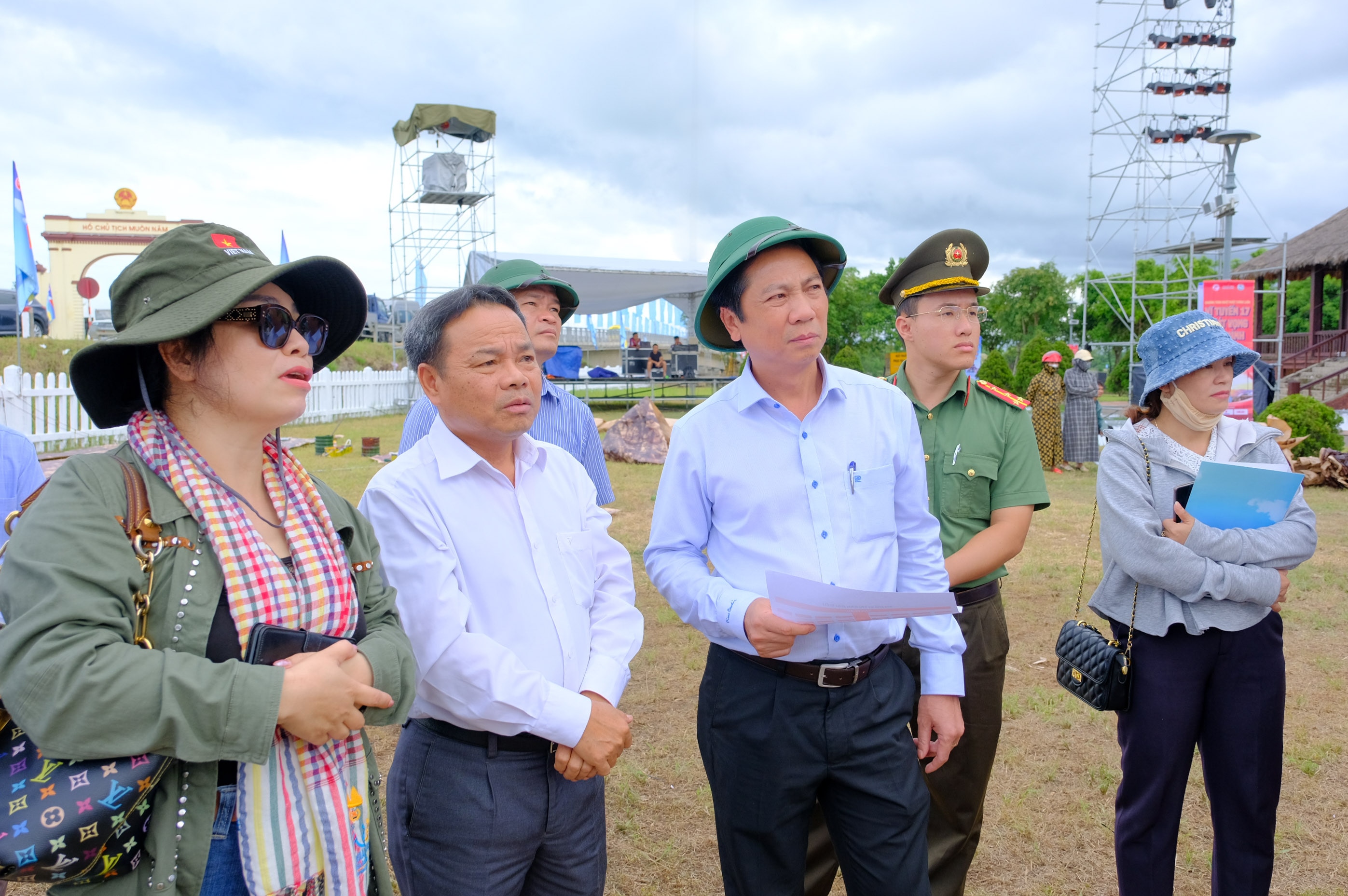 Kiểm tra công tác chuẩn bị tổ chức các chương trình “Vĩ tuyến 17 – Khát vọng hòa bình” và “Ước nguyện hòa bình”