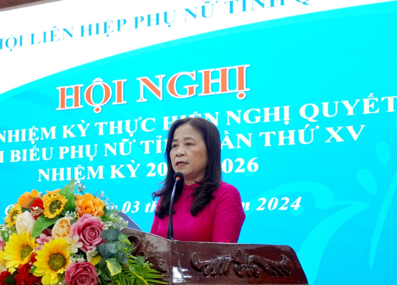 Sơ kết giữa nhiệm kỳ thực hiện Nghị quyết Đại hội Đại biểu phụ nữ tỉnh Quảng Trị lần thứ XV