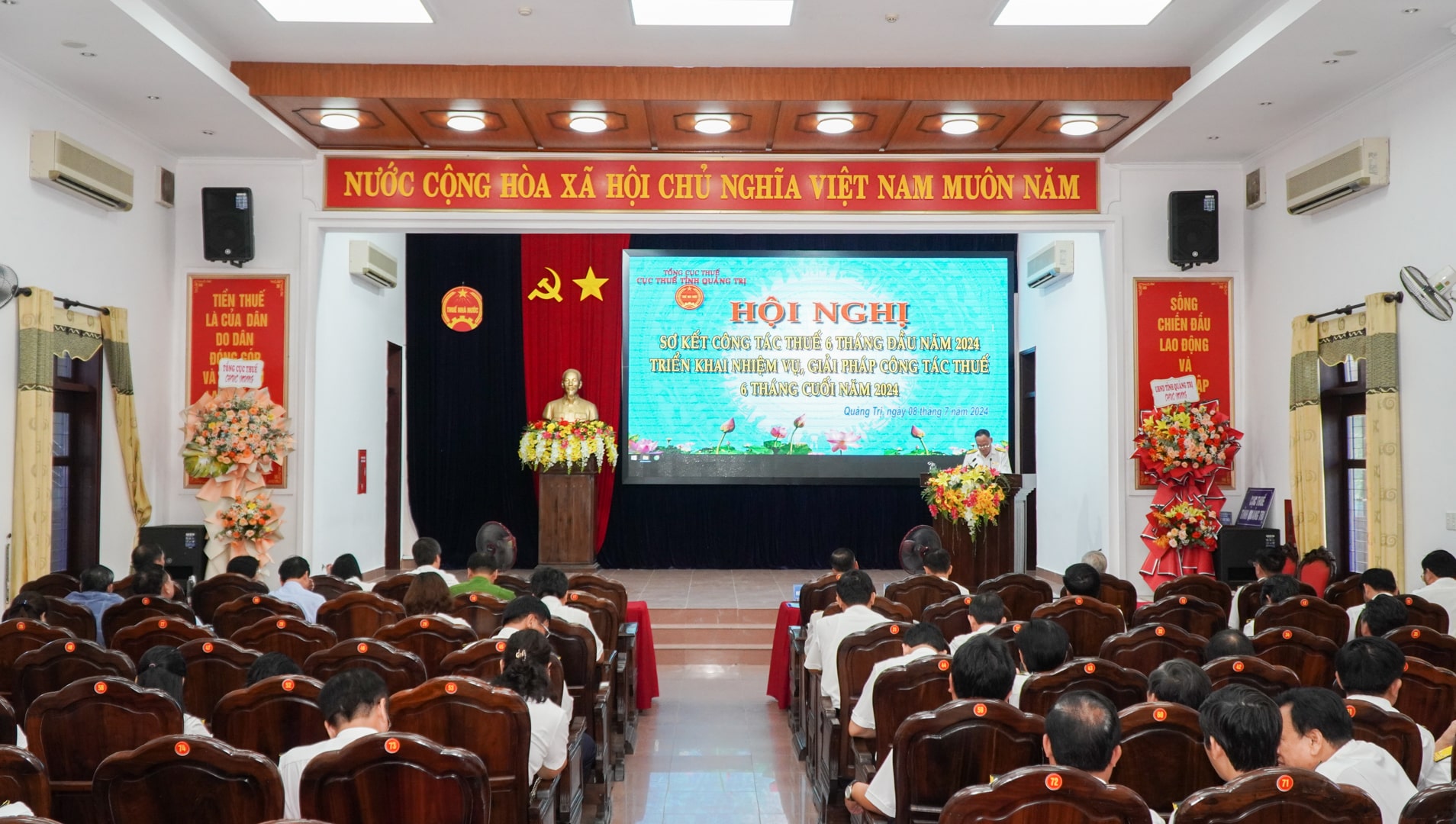 Tổng thu nội địa trên địa bàn Quảng Trị 6 tháng đầu năm 2024 đạt 1.643 tỉ đồng