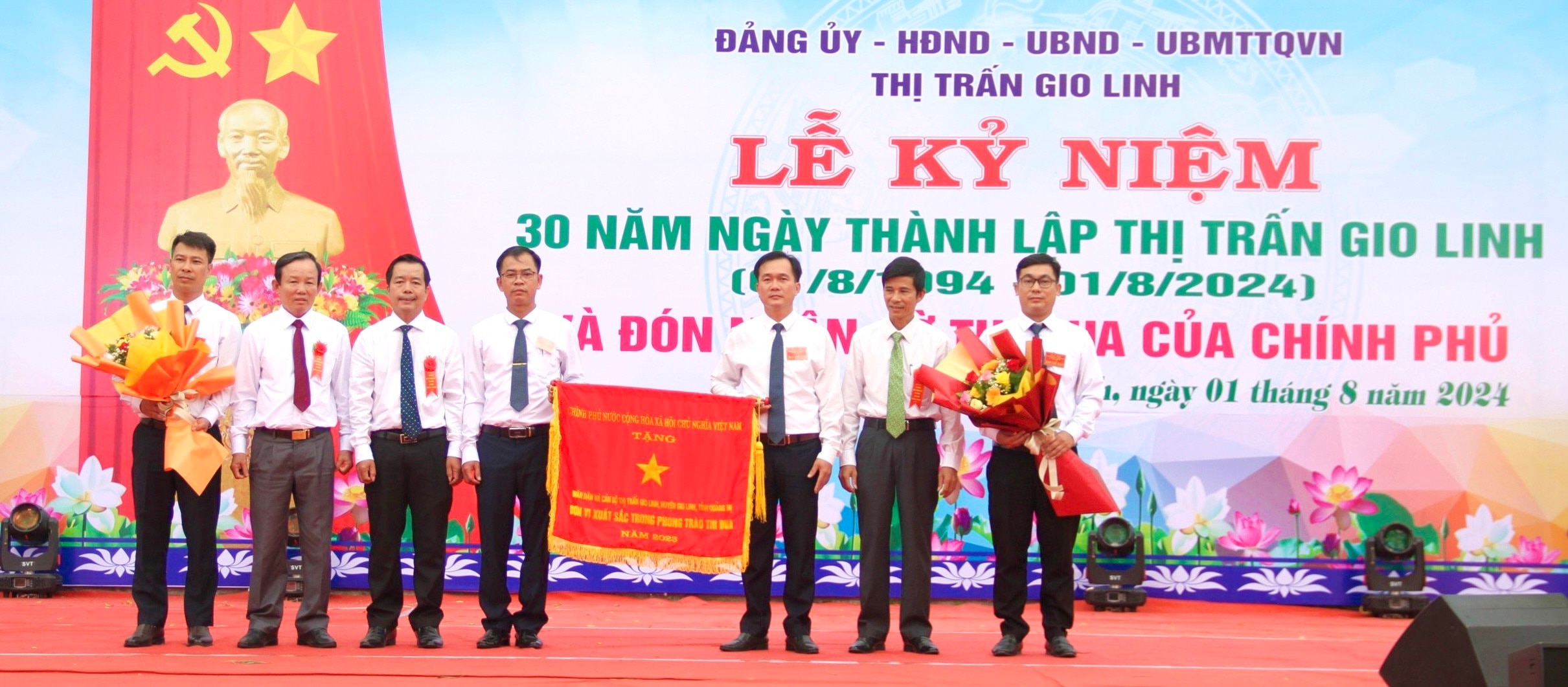 Thị trấn Ái Tử và thị trấn Gio Linh: K ỷ niệm 30 năm ngày thành lập