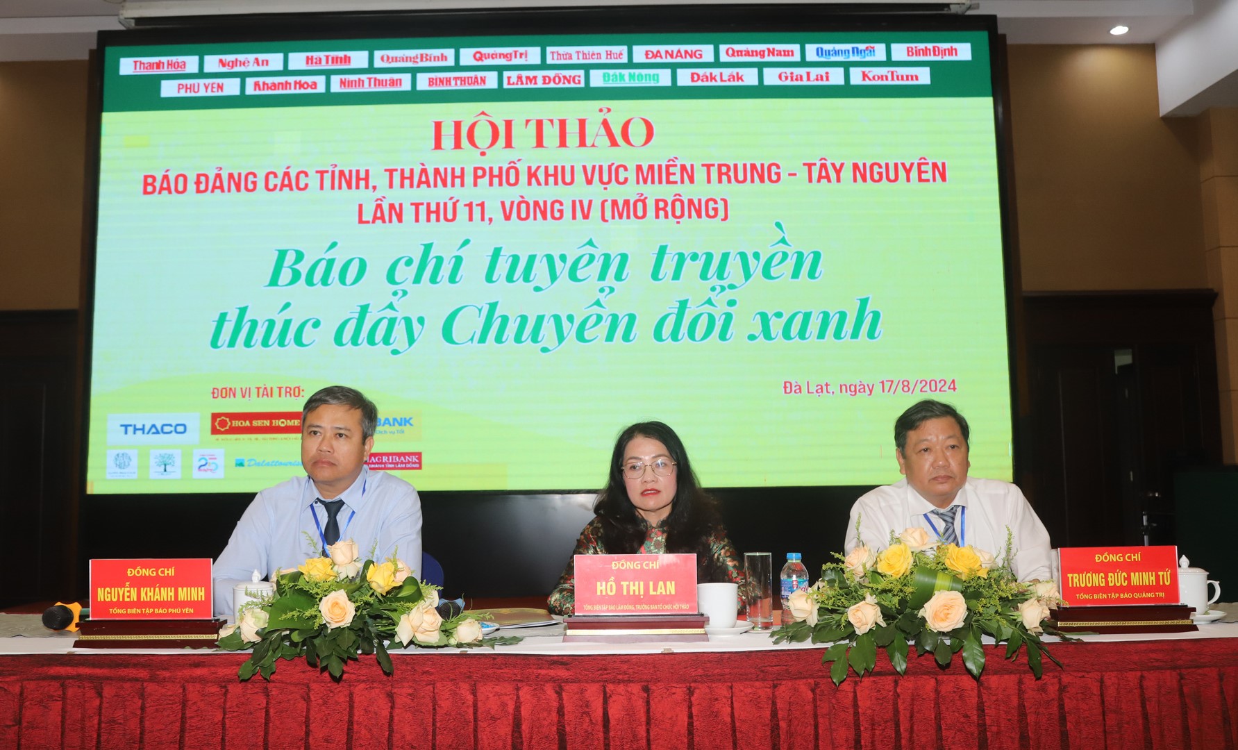 Hơn 250 đại biểu tham gia Hội thảo Báo Đảng các tỉnh, thành phố khu vực miền Trung - Tây Nguyên lần thứ 11