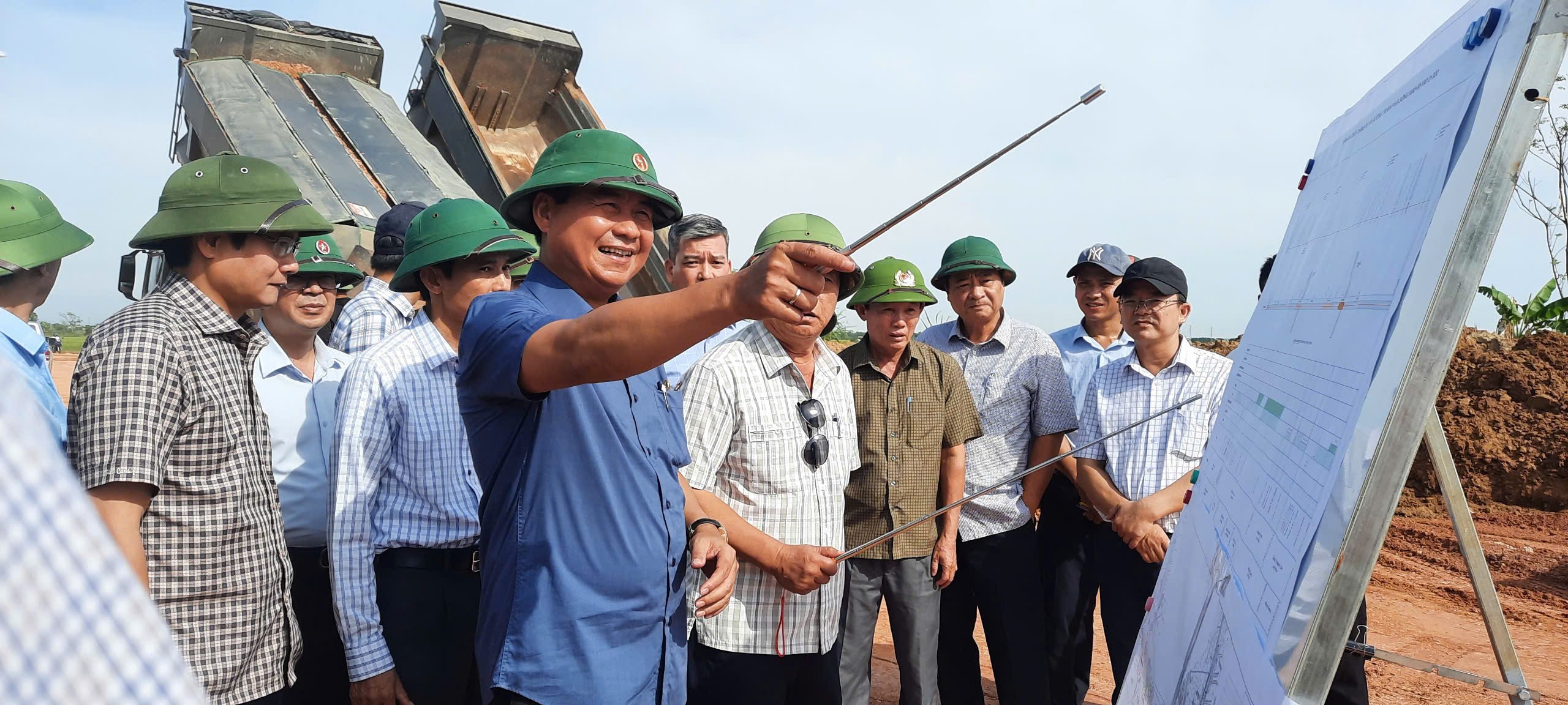 ពន្លឿនដំណើរការសាងសង់ផ្លូវវាងខាងកើតនៃទីក្រុង។ ដុងហា