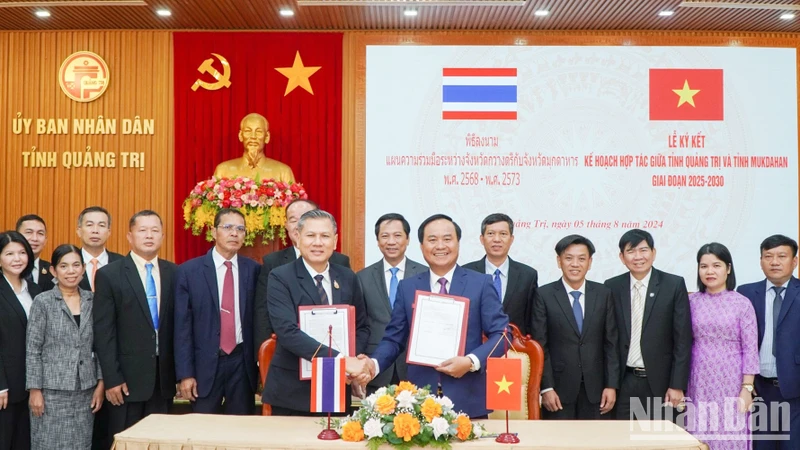 Quang Tri et la Thaïlande renforcent leur coopération en fonction de leurs potentiels et de leurs atouts