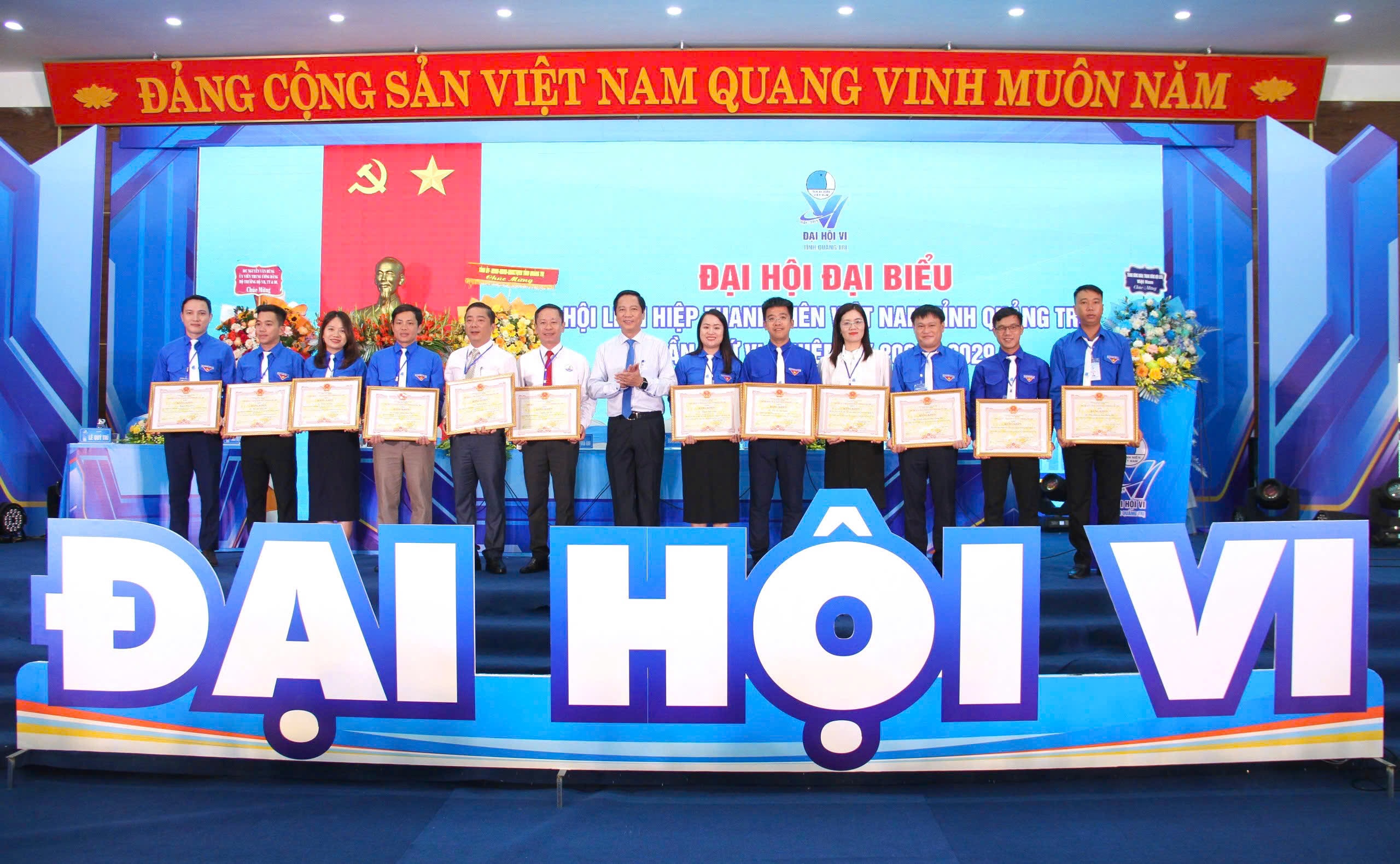 Đại hội đại biểu Hội Liên hiệp thanh niên Việt Nam tỉnh Quảng Trị lần thứ VI, nhiệm kỳ 2024 - 2029