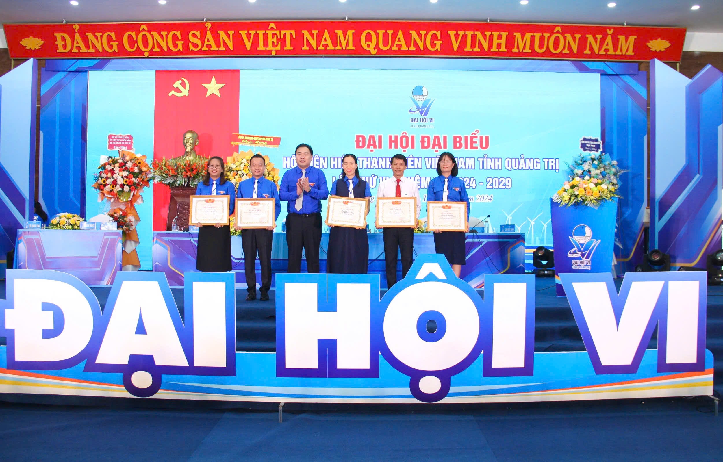 Đại hội đại biểu Hội Liên hiệp thanh niên Việt Nam tỉnh Quảng Trị lần thứ VI, nhiệm kỳ 2024 - 2029