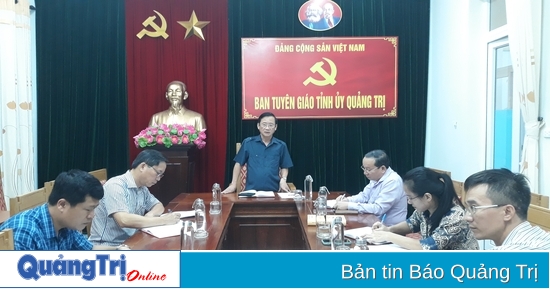 Họp bàn triển khai cuộc thi tìm hiểu tác phẩm “Kiên quyết, kiên trì đấu tranh phòng, chống tham nhũng, tiêu cực, góp phần xây dựng Đảng và Nhà nước ta ngày càng trong sạch, vững mạnh” của Tổng Bí thư Nguyễn Phú Trọng