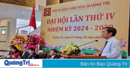 Hội Di sản Văn hóa Quảng Trị đại hội lần thứ IV, nhiệm kỳ 2024-2029