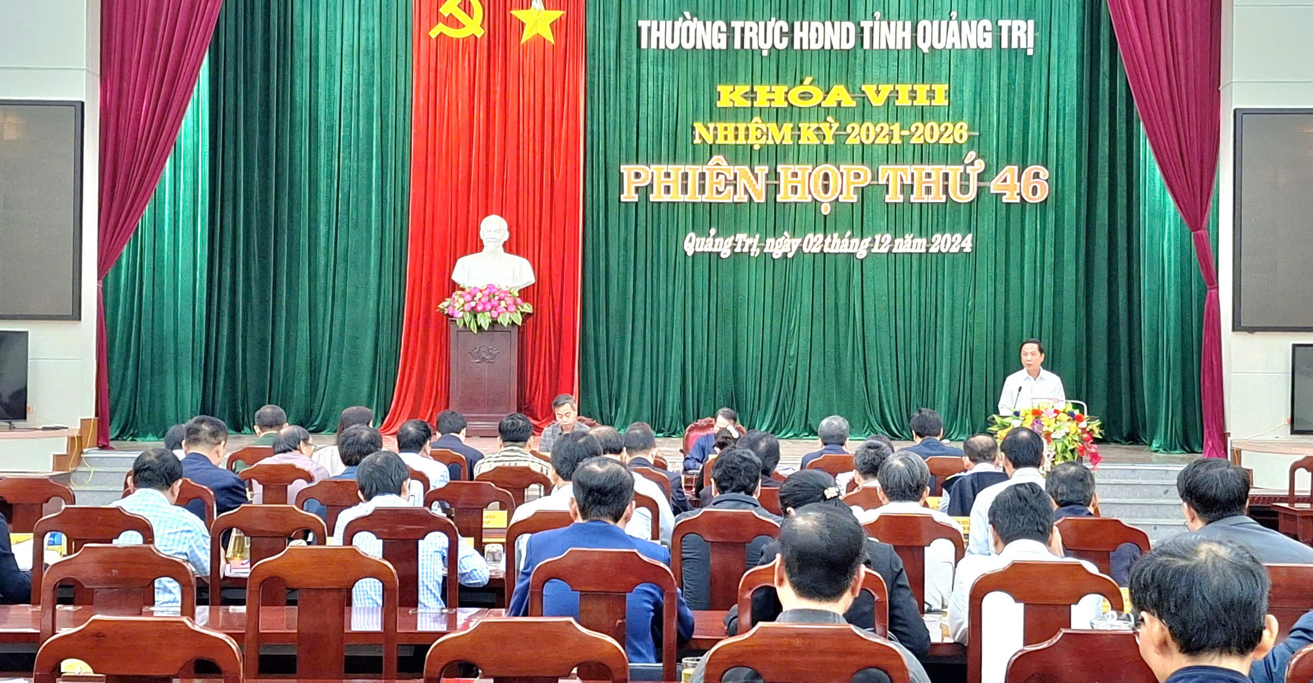 Thống nhất trình 45 nội dung tại kỳ họp thứ 28 HĐND tỉnh Quảng Trị khóa VIII