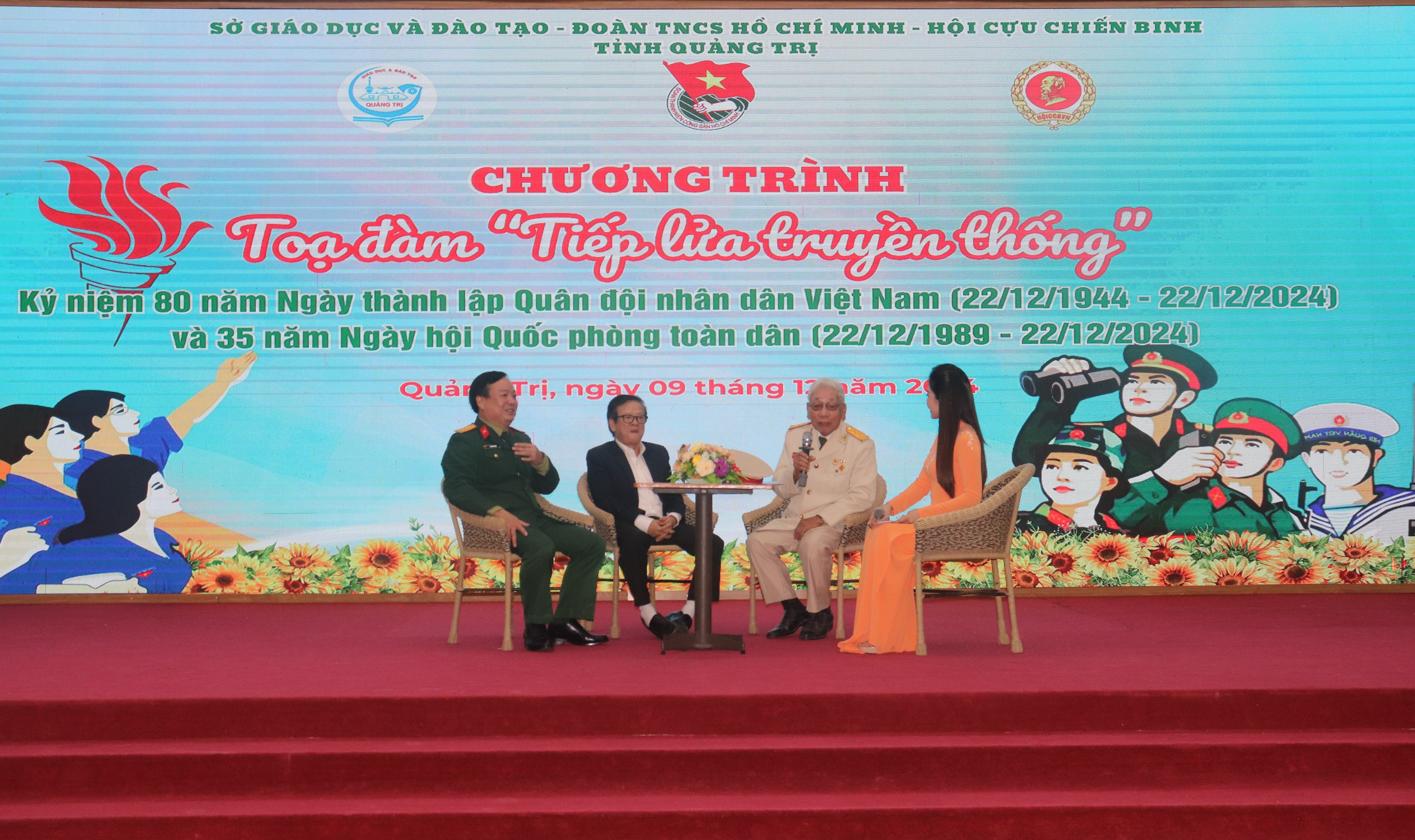 Tọa đàm “Tiếp lửa truyền thống” 