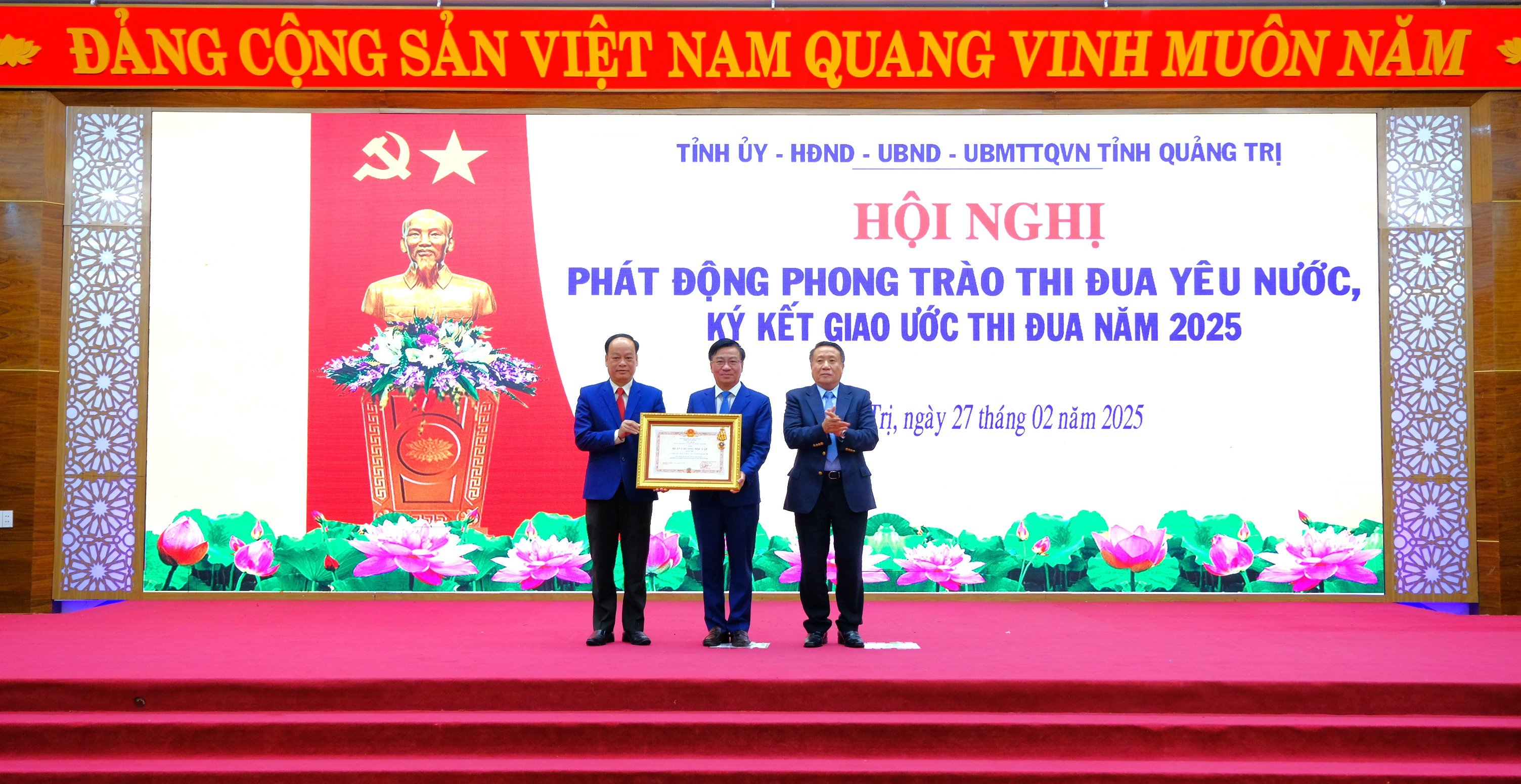 Phát động phong trào thi đua yêu nước năm 2025