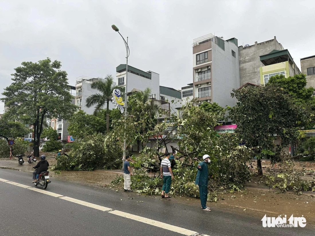 Sau ngày đêm bão số 3 càn quét khủng khiếp: Các tỉnh miền Bắc ngổn ngang chưa từng thấy - Ảnh 20.