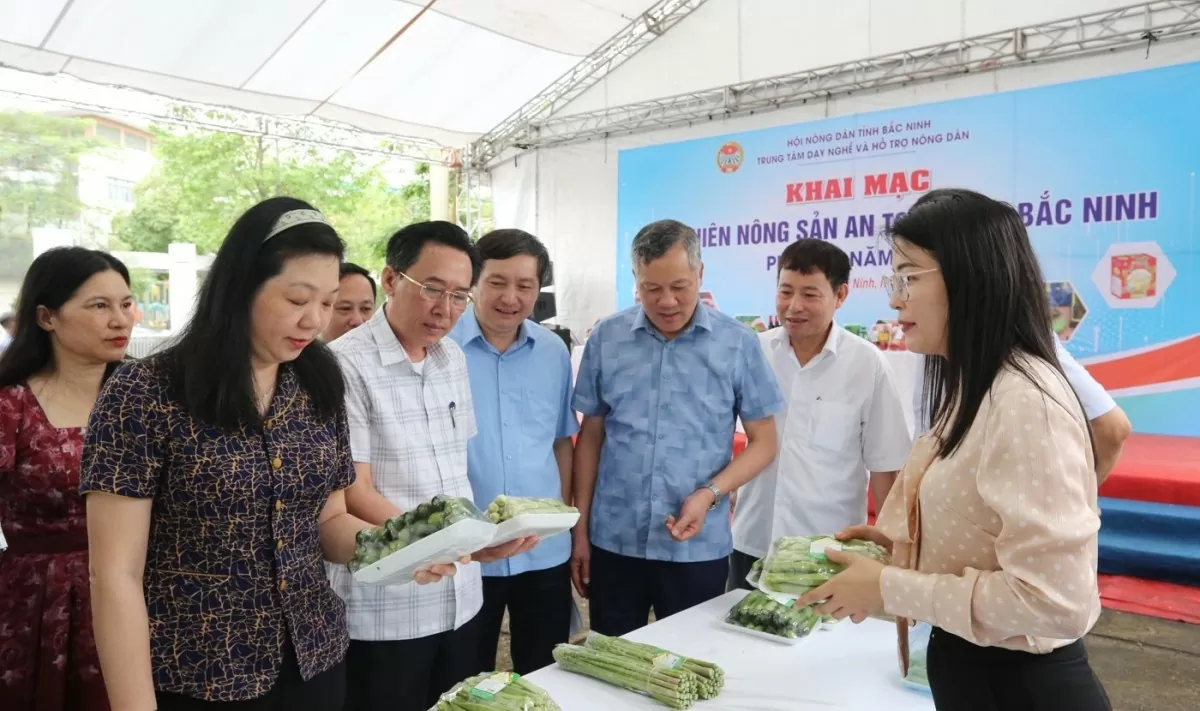 Bắc Ninh: Đa dạng hóa kênh tiêu thụ nông sản theo hướng hiện đại và bền vững