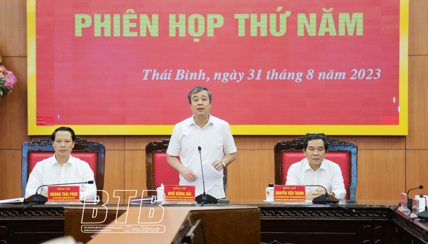 Phiên họp thứ năm của Ban Chỉ đạo phòng, chống tham nhũng, tiêu cực tỉnh