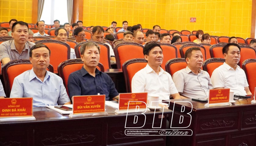 More than 260 enterprises in Hung Ha district participated in the DDCI Index survey