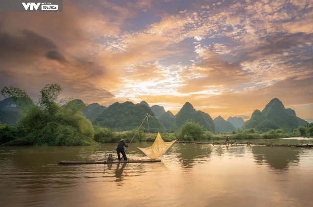 Ngỡ ngàng vẻ đẹp mùa lúa chín tại Trùng Khánh, Cao Bằng - Ảnh 4.