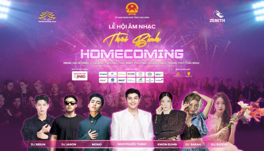 Thai Binh Homecoming Day 2023 - Sự kiện hot nhất dịp cuối năm đang chờ bạn tại Thái Bình