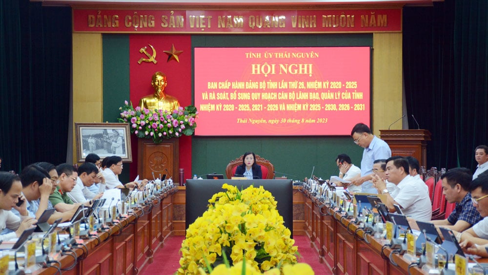 Hội nghị Ban Chấp hành Đảng bộ tỉnh lần thứ 26, nhiệm kỳ 2020-2025.