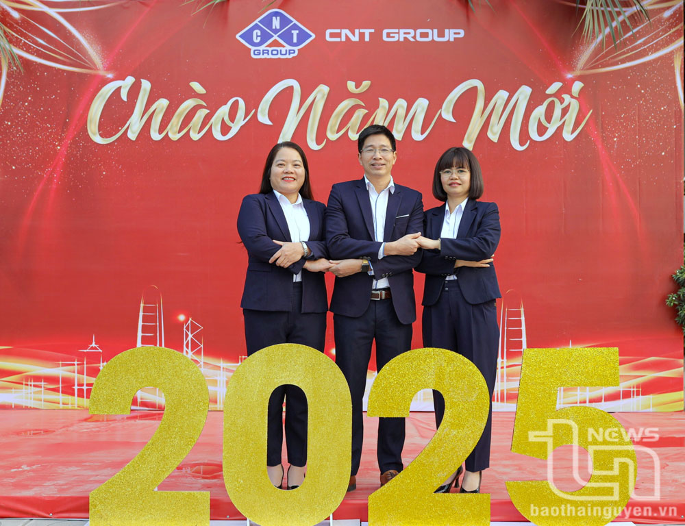 Ban lãnh đạo trẻ trung, năng động của CNT Group.