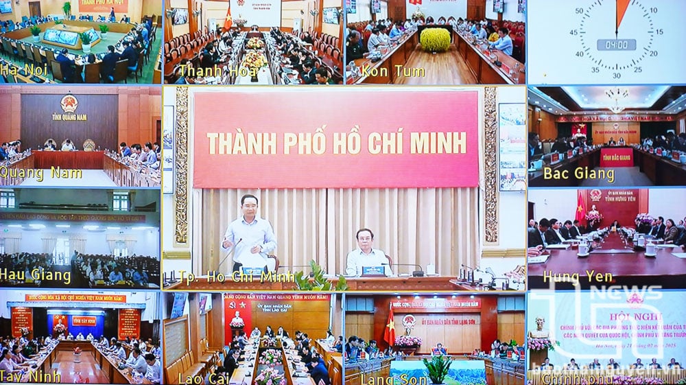 Các địa phương tham luận tại Hội nghị.