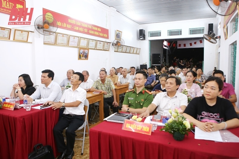 “Ngày hội Toàn dân bảo vệ an ninh Tổ quốc” tại tổ dân phố 8, phường Lam Sơn